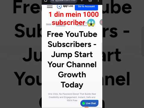 🔥Chrome दे रहा है 1K Subscriber🤩- Subscriber Kaise Badhaye |Youtube Subscriber Kaise Badhaye #shorts
