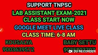 online class - Lab Assistant -2021