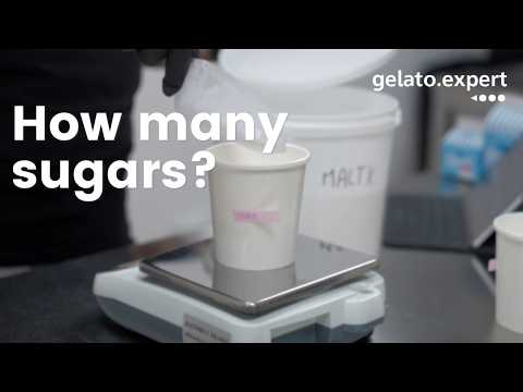 How many sugars in your gelato recipe?