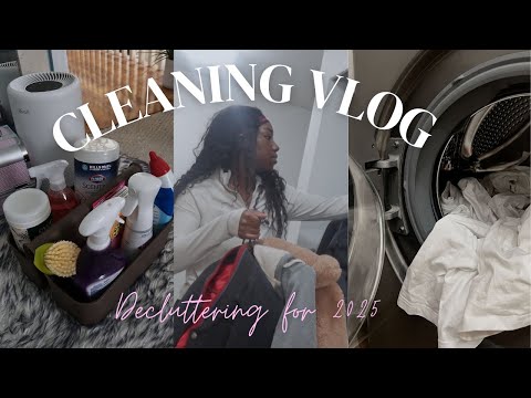 END OF YEAR RESET 🦋 2025 Prep, deep clean with me, ultimate reset ☁️