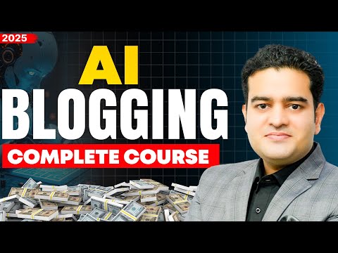 AI Blogging Full Course Tutorial in Hindi 2025 | #aiblogging #bloggingcourse #aicourse