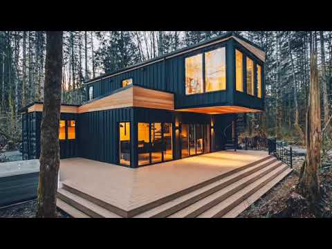 6 shipping container completed projects #foryou #trending #tinyhouse #shippingcontainerhouse #fyp