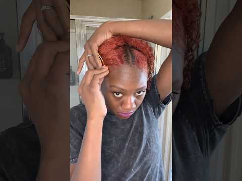 Quick Natural Hairstyle #naturalhair #blackgirlhairstyles#summertoohot#curlyhair#hairstyle