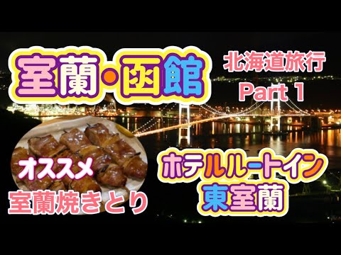 [北海道旅行]室蘭・函館の旅Part１　ホテルルートイン東室蘭と室蘭やきとりが美味すぎた