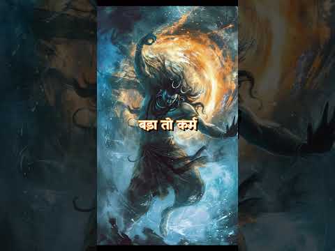 अपने भाग्य को इतना मत कोसो क्योंकि भाग्य से बड़ा तो कर्म हैं.. #trending #mahadevstatus #shorts