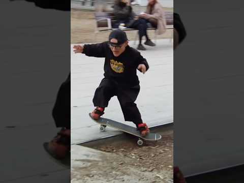 This short guy is amazing #skateboarding #skate #shorts