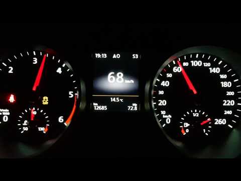 VW Passat B8 2017 2.0 BiTDI TDI- Acceleration 0-180 km/h Launch control 4Motion
