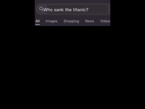 Who sank the titanic? trashpost [ #meme #memes #capcut trending ]