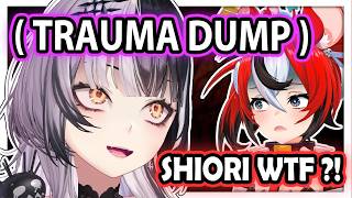 Shiori Just Casually Trauma Dumping and Scared Bae【Hololive】