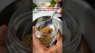 This magical powder helped my client lose 3 kgs in just 2 weeks #fatlossdrink #shorts #ytshorts