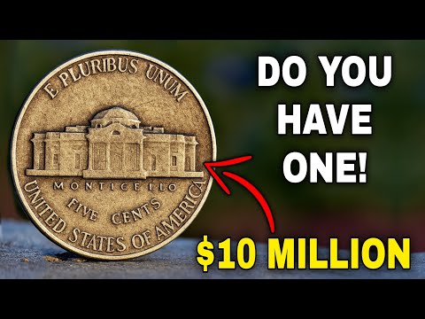 Top 6 Ultra Rare USA Thomas Jefferson Nickel Worth Million Dollars! Valuable Old Coins To Look For