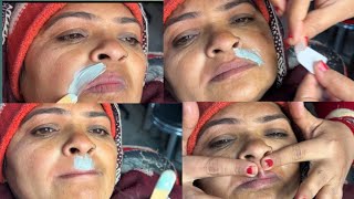 upper lips waxing by Rica wax in real sounds/ #upperlipswaxing #beauty #skincare #pummybeautyworld