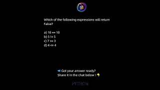Master Python from Basics to Internals: Quick & Clear Reels! 🐍✨ quiz snap #8 2