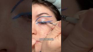 multichrome graphic eyeliner look!✨