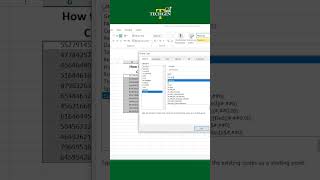 How to add Country code to the numbers list in Ms Excel #msexcel #exceltutorial #excel  #spreadsheet