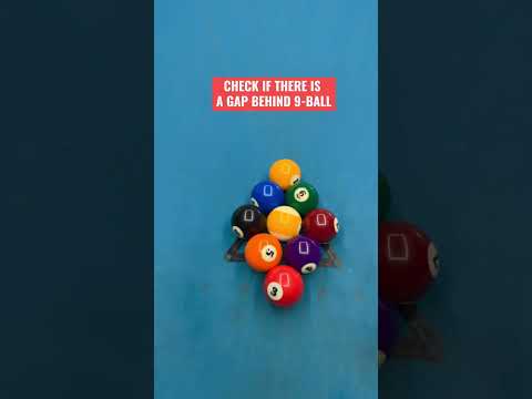 How to Win 9-Ball Game in 1 Shot?