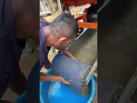 Small Gold Wash Plant work in Philippines alluvial gold mine #goldmining #gold #goldrush #mining