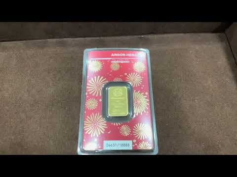 Argor-Heraeus Lunar Dragon Gold Bar 2024 - 5g