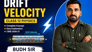 Drift Velocity & Relaxation Time | Class 12 Physics |Drift velocity in Punjabi|