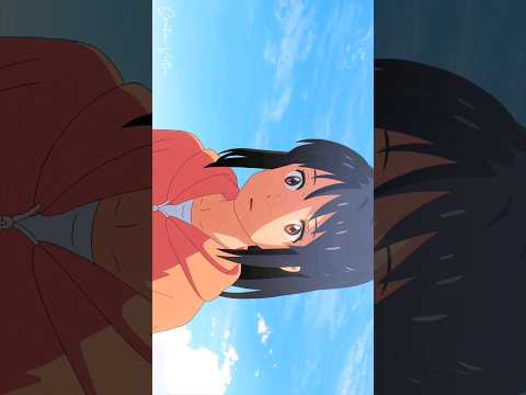 Mitsuha Miyamizu 💃 reaction is so cute 🥰 #yourname