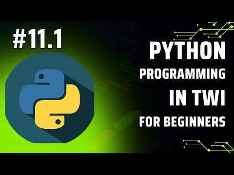 Learn Python Programming in Twi: Day 11.1 - Functions