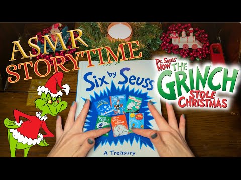 Holiday Storytime 📖 How The Grinch Stole Christmas 🎄 ASMR Soft Spoken ✨ Amusement #ASMR