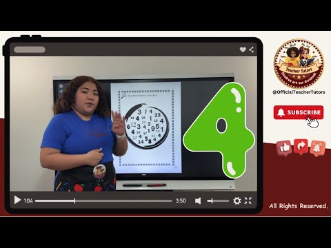 🔢 Learn Number 4! | Fun Counting for Kids | Educational Playlist 🎉