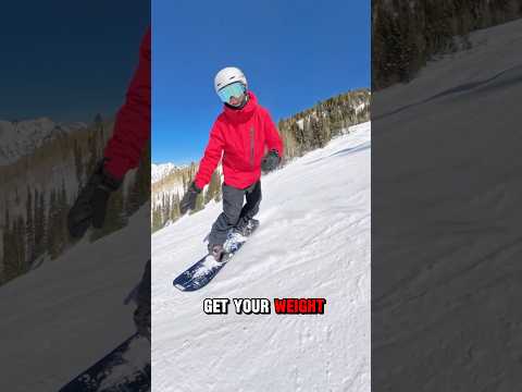 Tips to turn on steep runs #snowbording ​⁠@outdoormasterUS ​⁠@clewsnowboarding