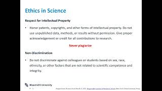 Lecture 3   Part III   Ethics in Science