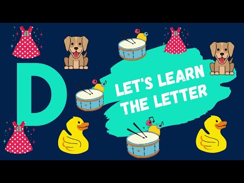 3 Minute Montessori: Learn how to Homeschool ABC Lesson 4: The Alphabet D by Junior Scholars