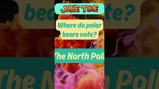 Arctic Chuckles: The Frosty Frolics of Polar Bear Humor! #jokeshorts #itsajoke #quicklaughs
