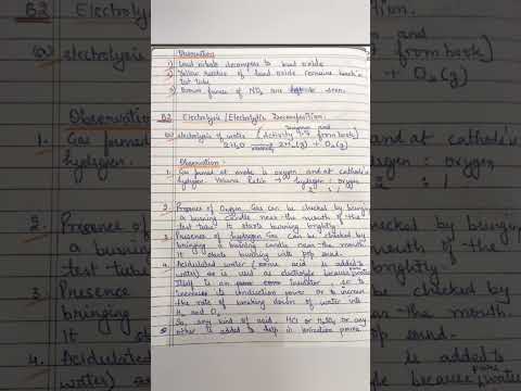 Chemical reactions and equations *Class 10* self made notes ( fully ncert) all details covered