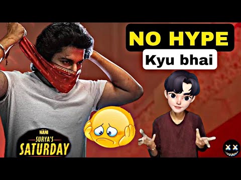 SURYA'S SATURDAY TRAILER REVIEW 🔥 SHORT ZING