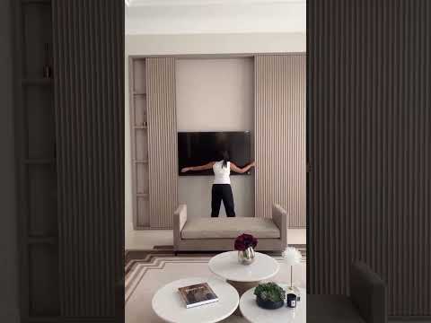 hidden tv #homedecor