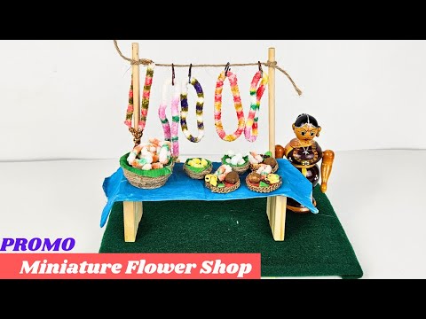 Miniature Flower kadai | wedding garland | Archanai plate |Unique DIY Promo of upcoming video