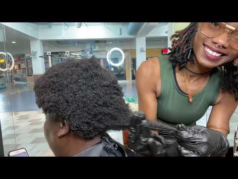 4 C Coils Healthy Natural Hair. How to use Deep Repair Treatment and Everday Miracle Treatment.