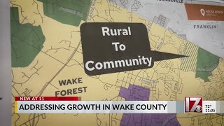 Wake County working to address rapid growth