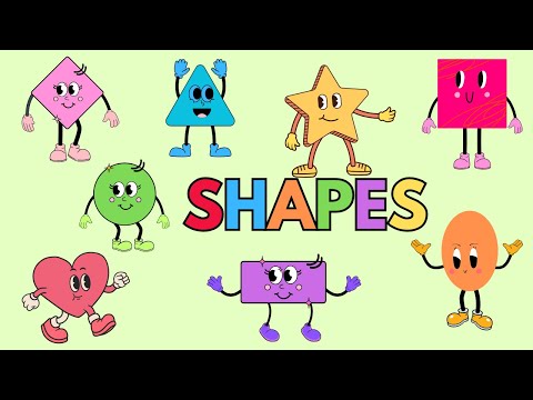 Master 2D Shapes in Minutes | Square, Triangle, Circle and more | Educational Shapes Song for Kids