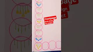 #easydesign#frontpagedesignforassignment#beatuifuldesignforproject#easy