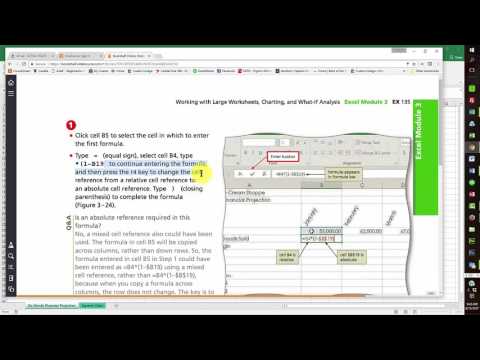 EXCEL 2016 - IF Function, Sparkline Charts