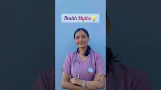 Health Myths P1💡😅#shorts #myths #healthmyths @Ichbin-Sristi