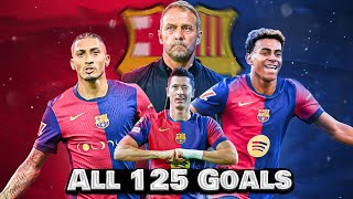 Barcelona - All 125 Goals so Far (2024/25)