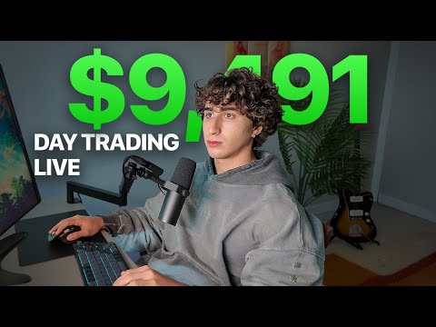 How I Made $9,491 Day Trading In 15 MINUTES