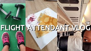 NIGER VLOG: Charter Life In Niger,  Flights, Food & Fitness | My Flight Attendant Life