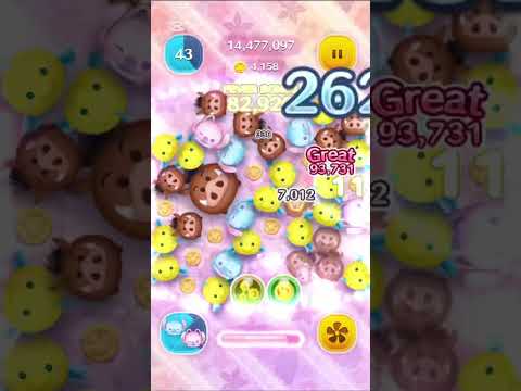 ラブリースティッチ＆エンジェル(スキル4)#ツムツム