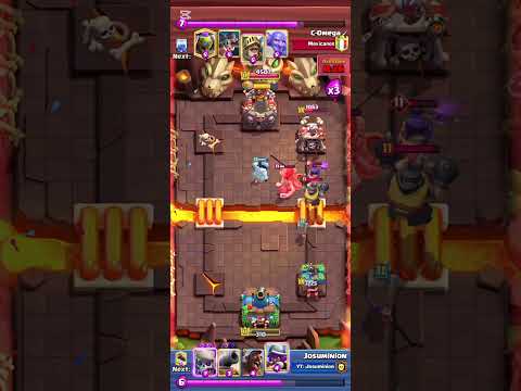 CRAZY COMEBACK !!! 😈😈😈 #clashroyale #supercell #subscribe #aura