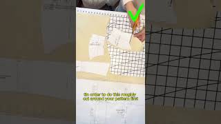 How to cut out sewing patterns the right way #sewing #fashion #diy #sewingtutorial