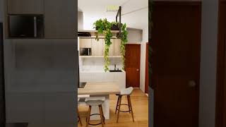 Boho Chic on a Budget: Small Apartment Makeover with Eclectic Style and DIY Decor Ideas #shorts
