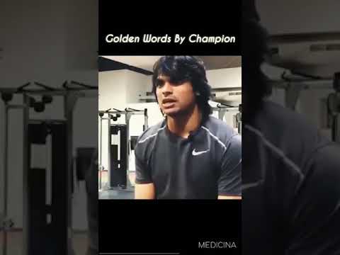 Golden Words By Our Champion🔥#NeerajChopra #Neet #Mbbs #Aiims #Mamc #Neet2021 #Neet2022 #Motivation