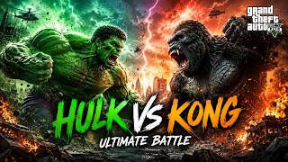 🔴 GTA 5 LIVE | Giant Hulk vs Giant King Kong - Ultimate Battle! | DDYT GAMER